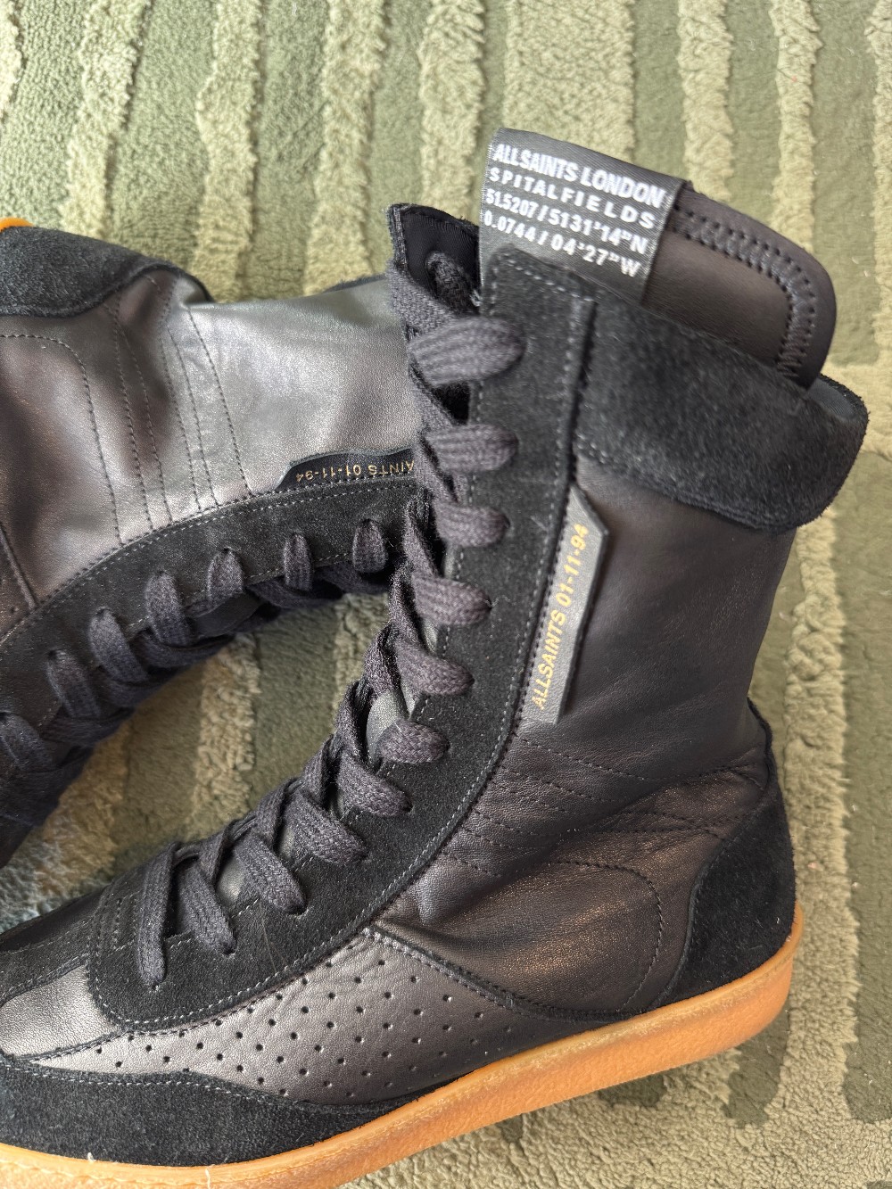 Allsaints Louise high top sneakers