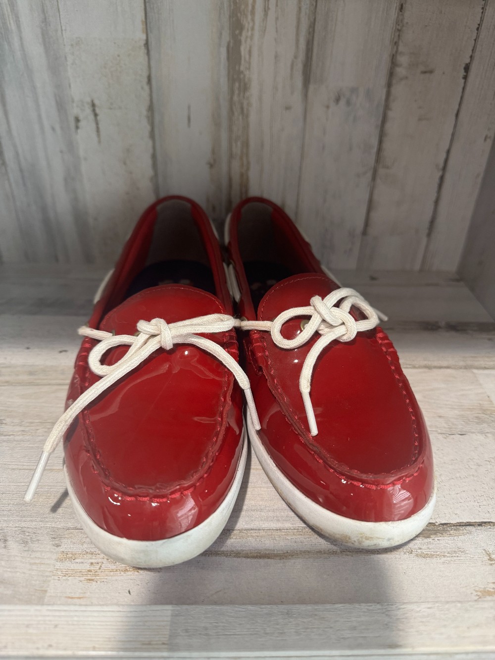 Cole Haan leather boat shoes