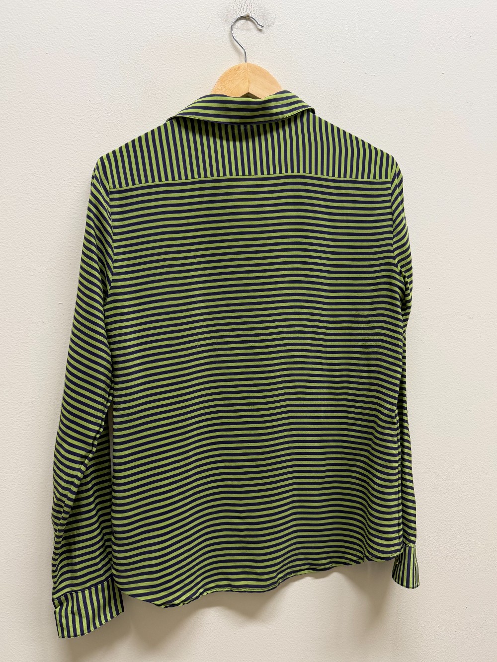 Banana Republic silk long sleeve button down