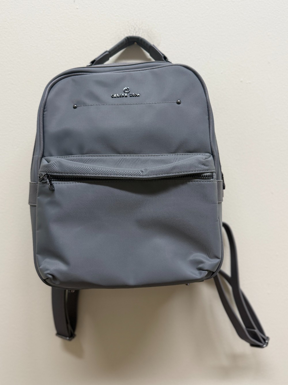 Celine Dion vinyl backpack