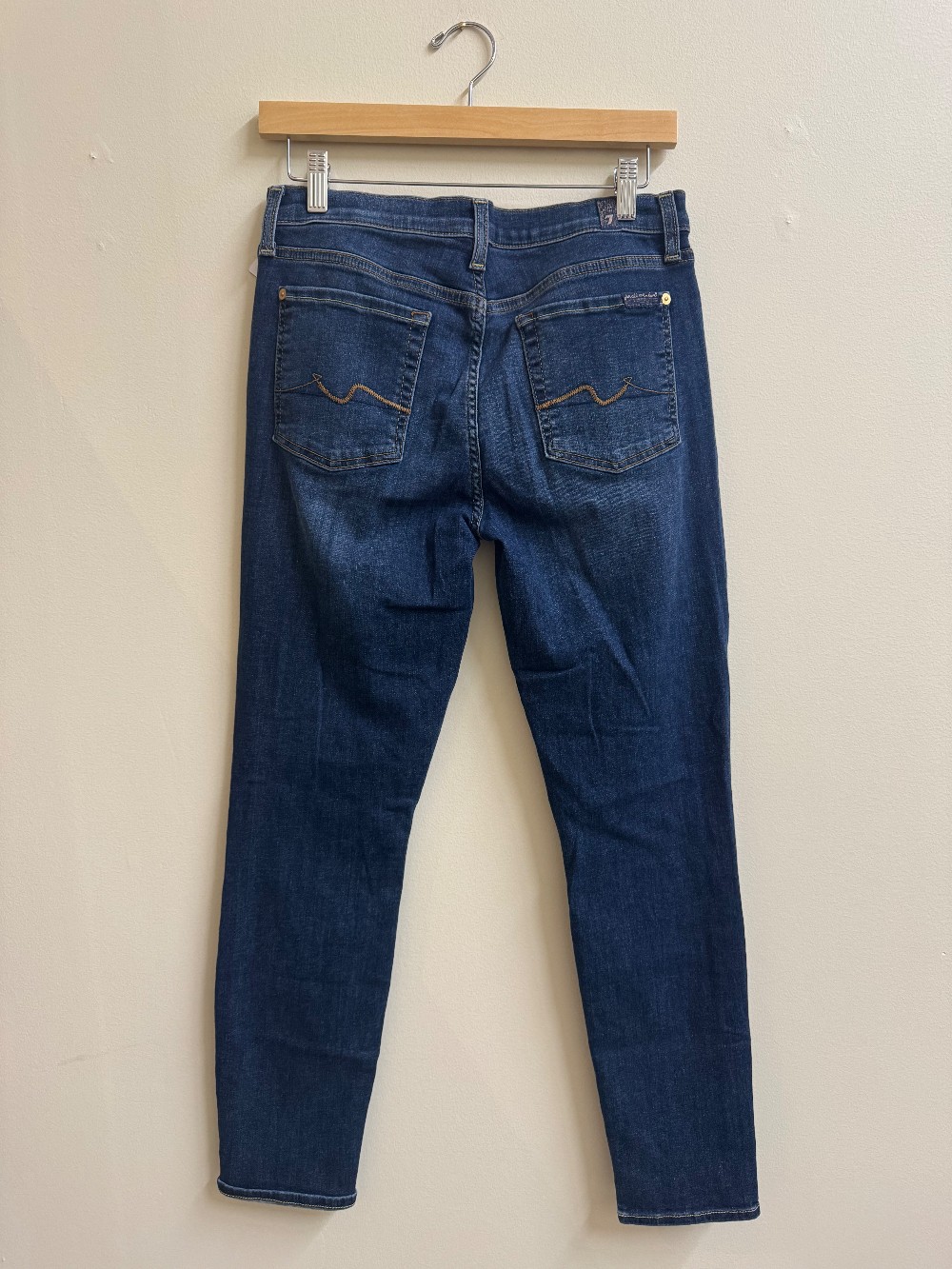 7 for all mankind ankle skinny jean