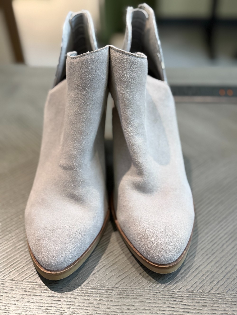 Dolce Vida suede snakeskin ankle boots