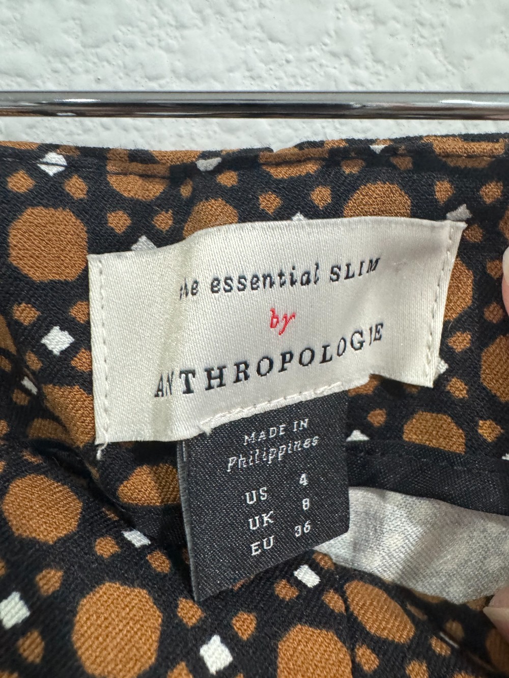 Anthropologie cropped trouser