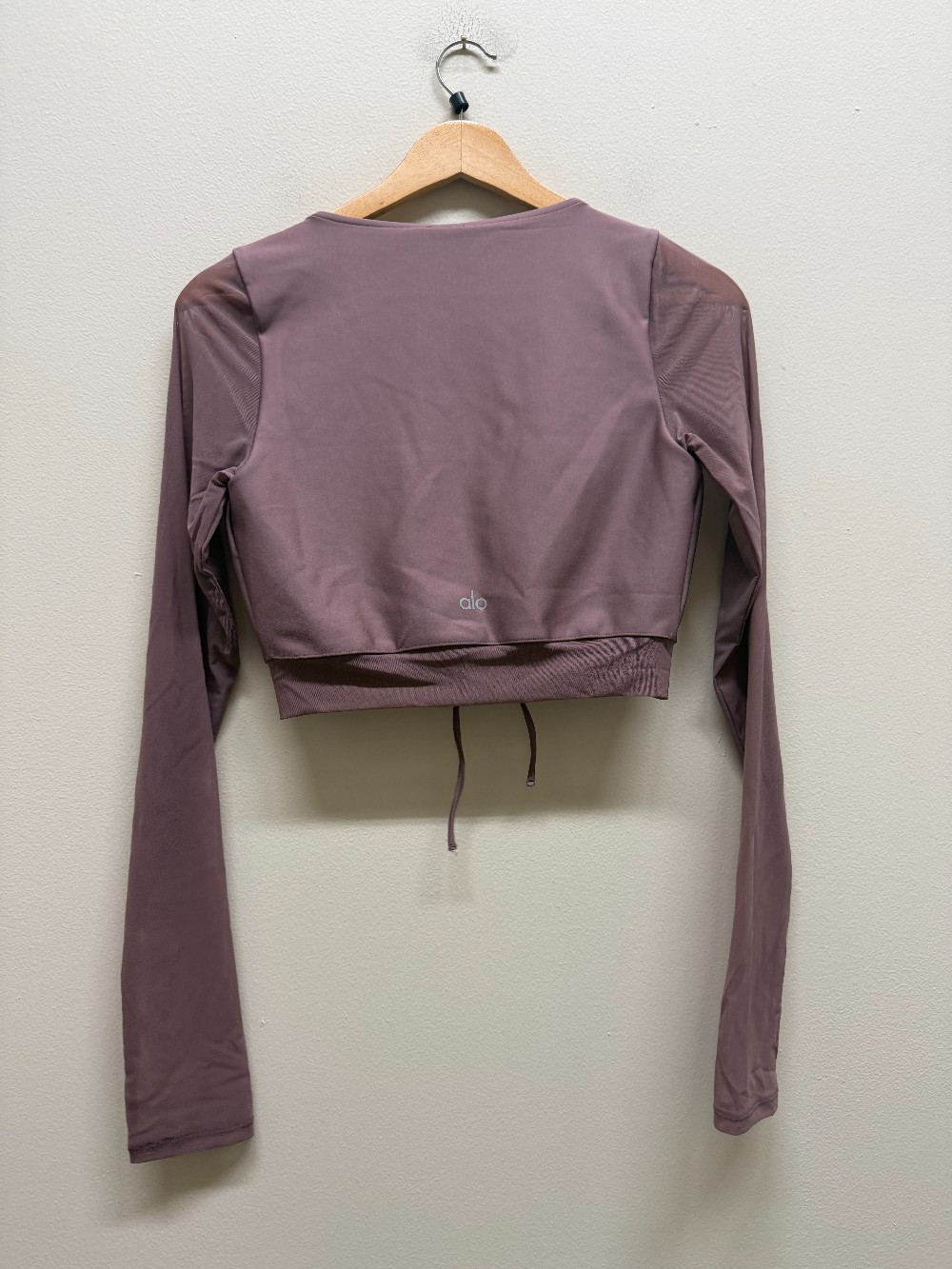 ALO long sleeve crop top