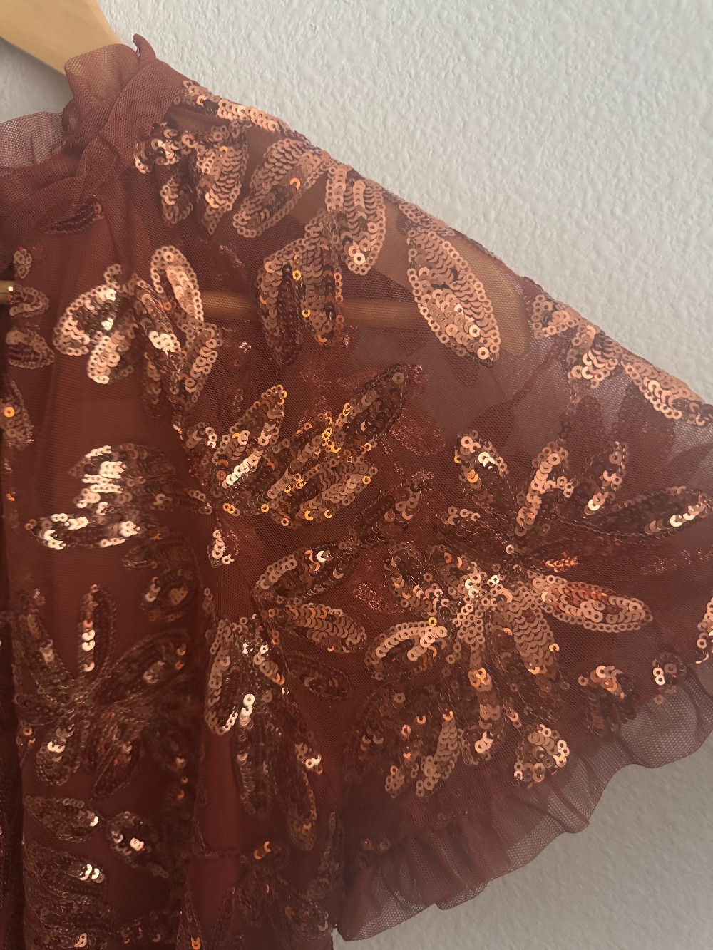 Anthropologie short sleeve blouse with neck tie