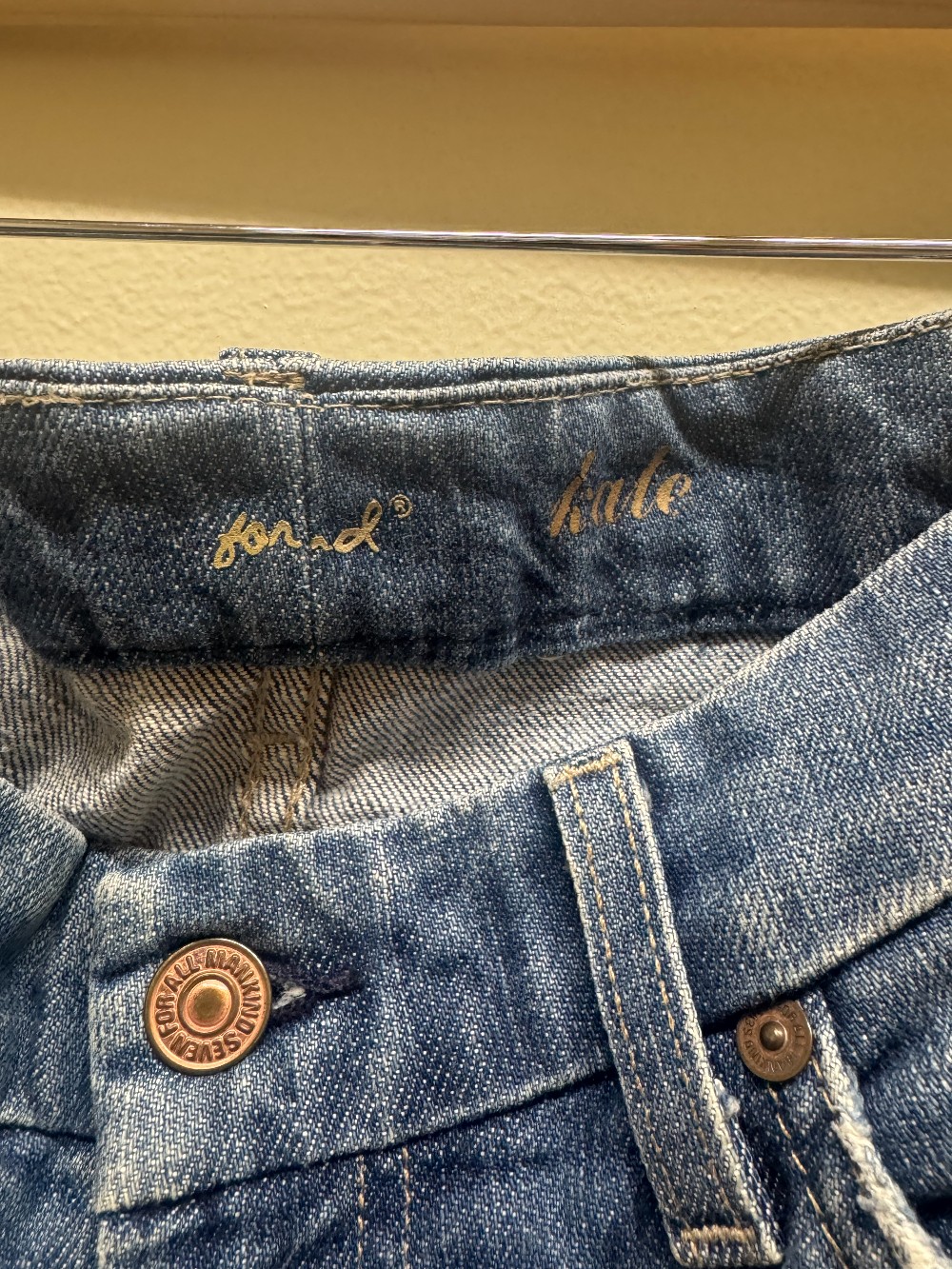 7 for all mankind crop jean