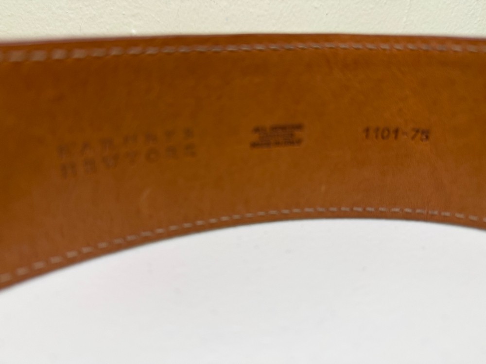 Barneys New York vintage leather belt