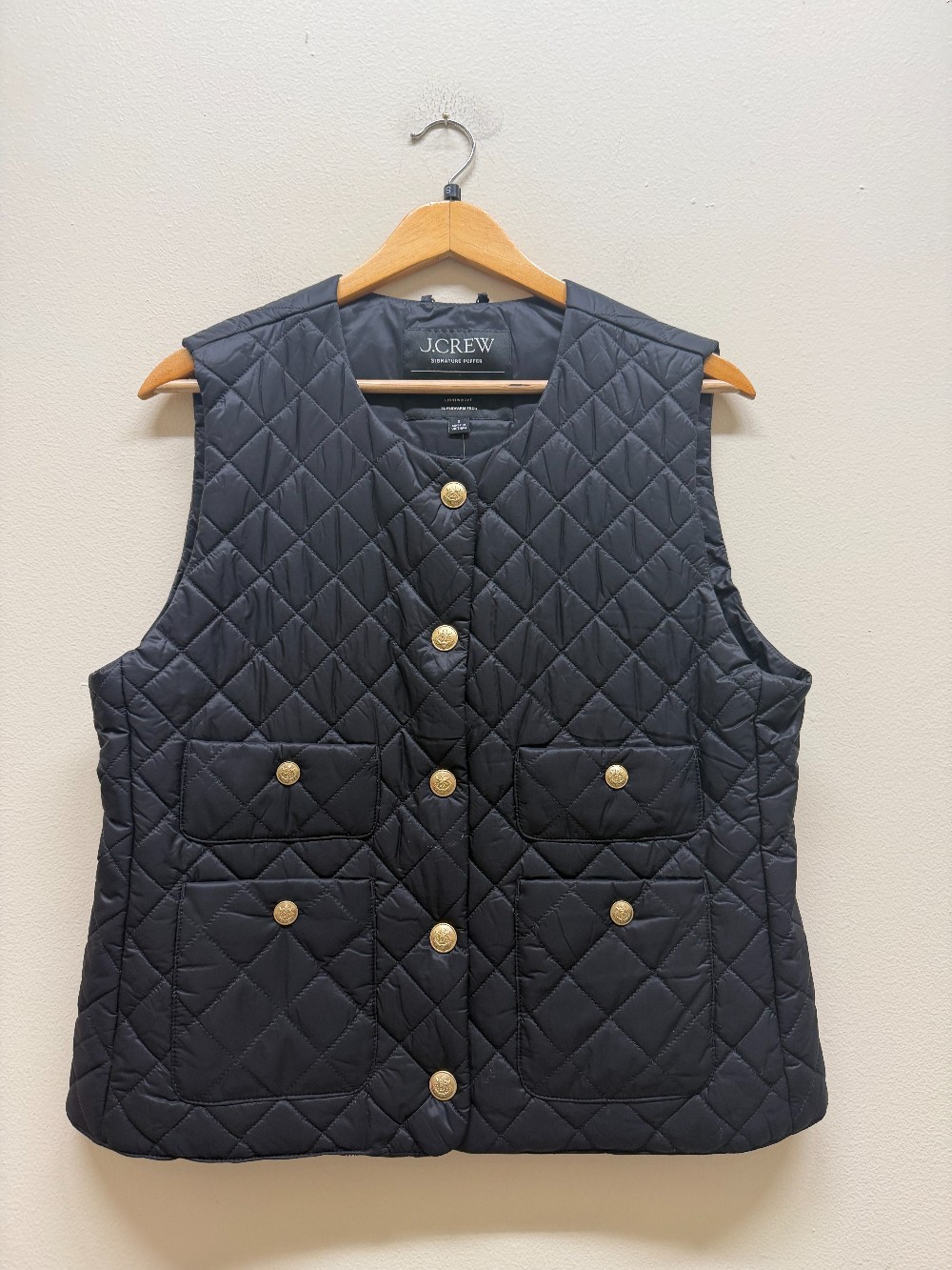 JCrew puffer vest NWT