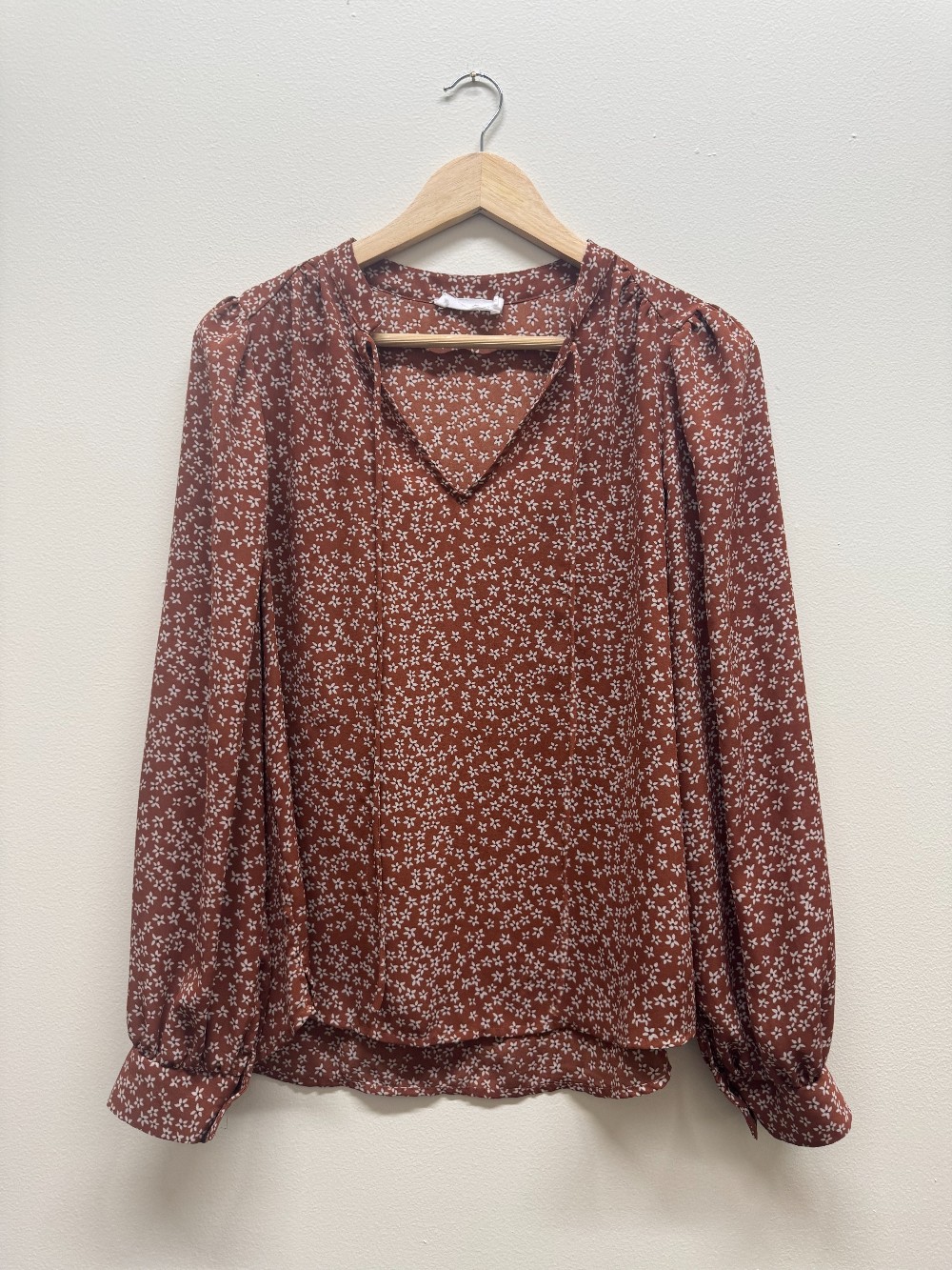 All in Forever floral blouse