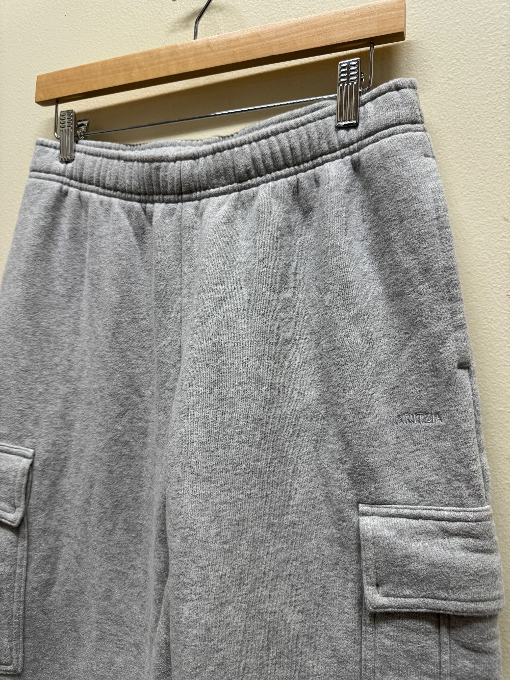 Swetfleece wide leg sweat pants