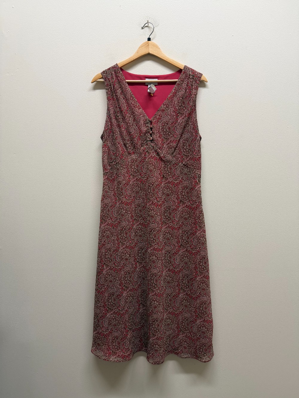 Ann Taylor Loft sleeveless mid dress
