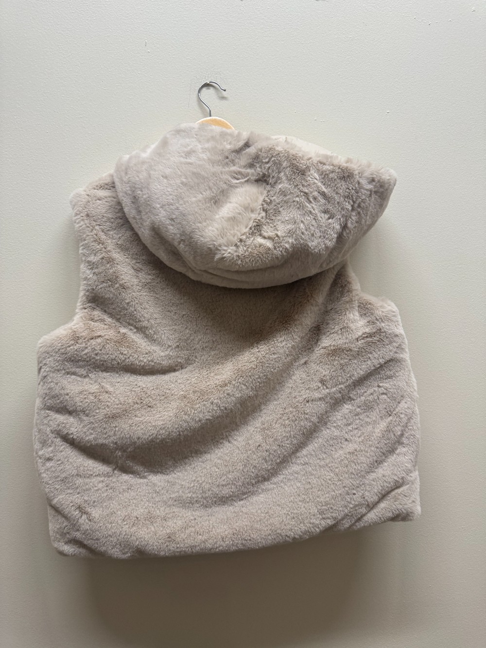 no name reversable puffer vest