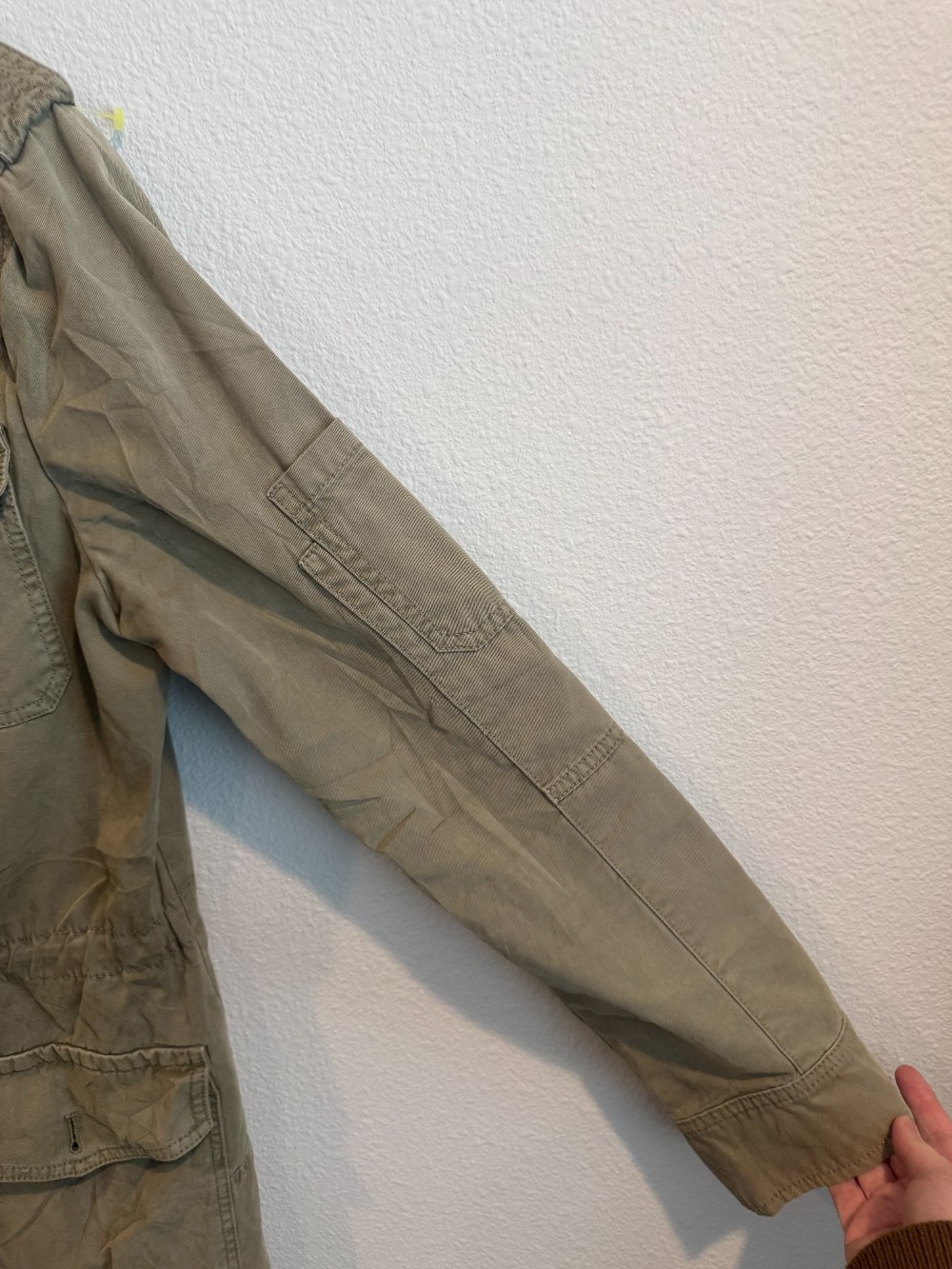 Banana Republic long army jacket