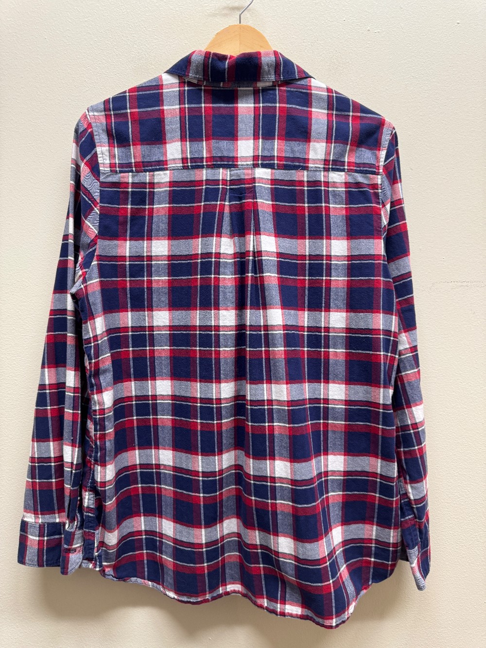 Banana Republic plad button down shirt