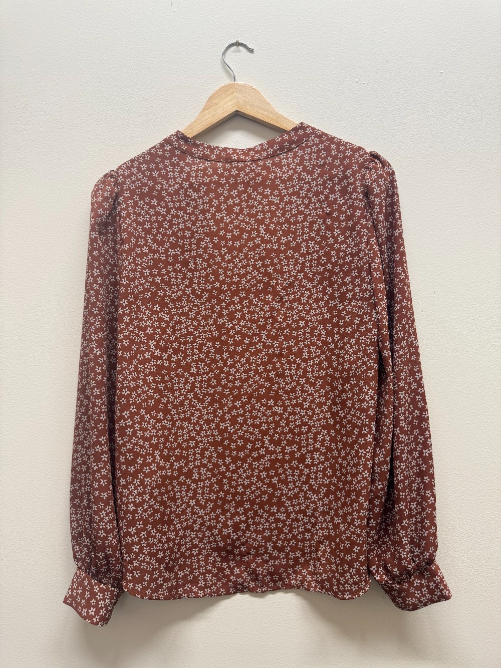 All in Forever floral blouse