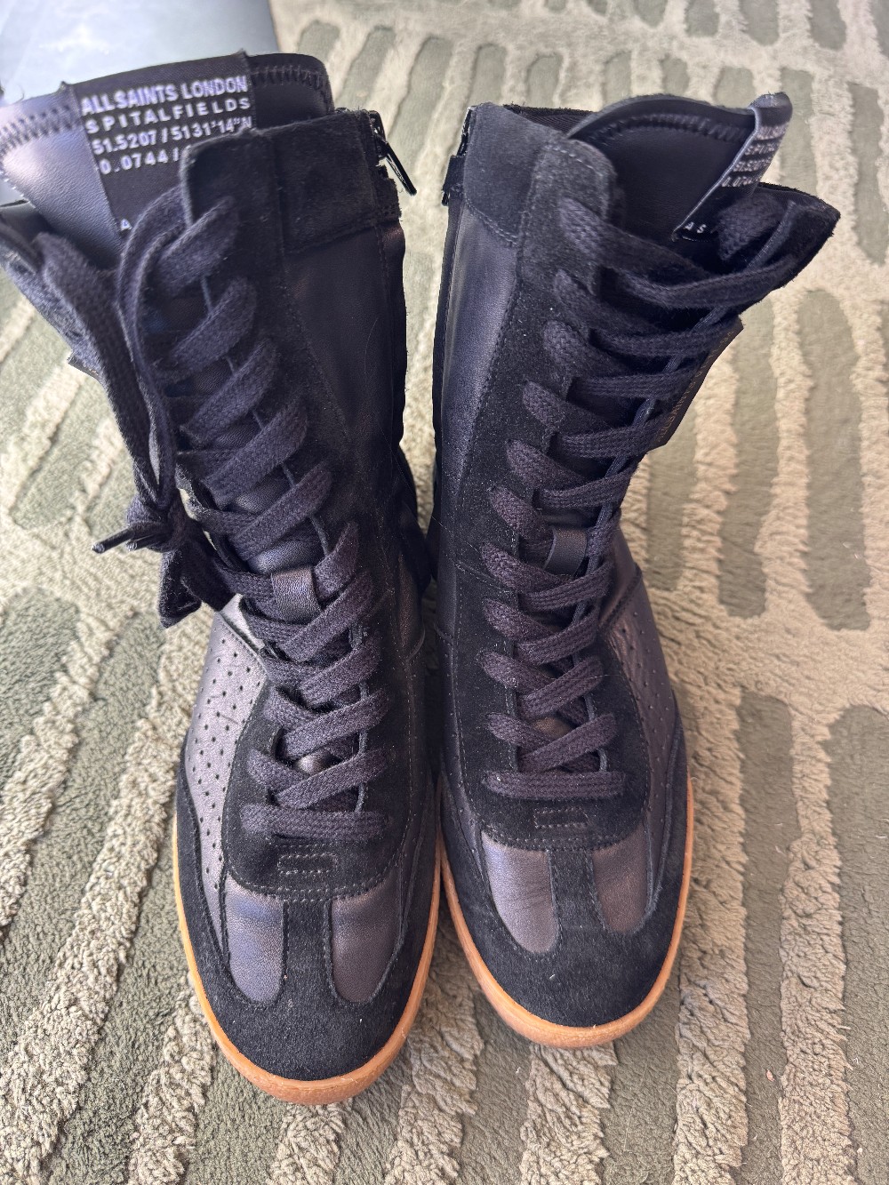 Allsaints Louise high top sneakers