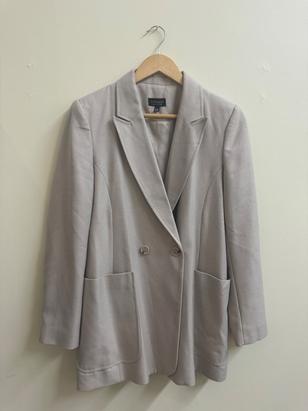 Topshop double breast blazer