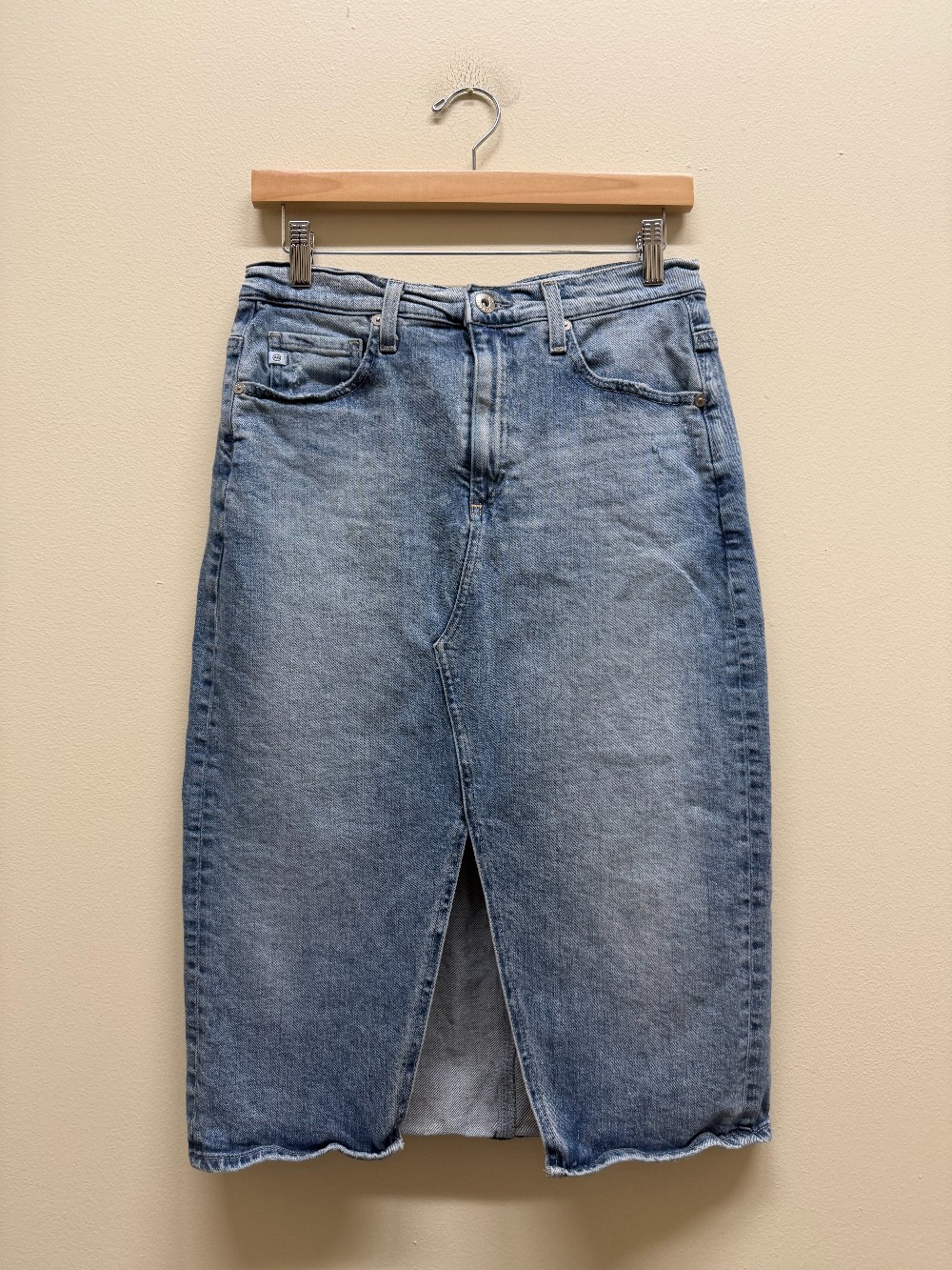 AG denim skirt
