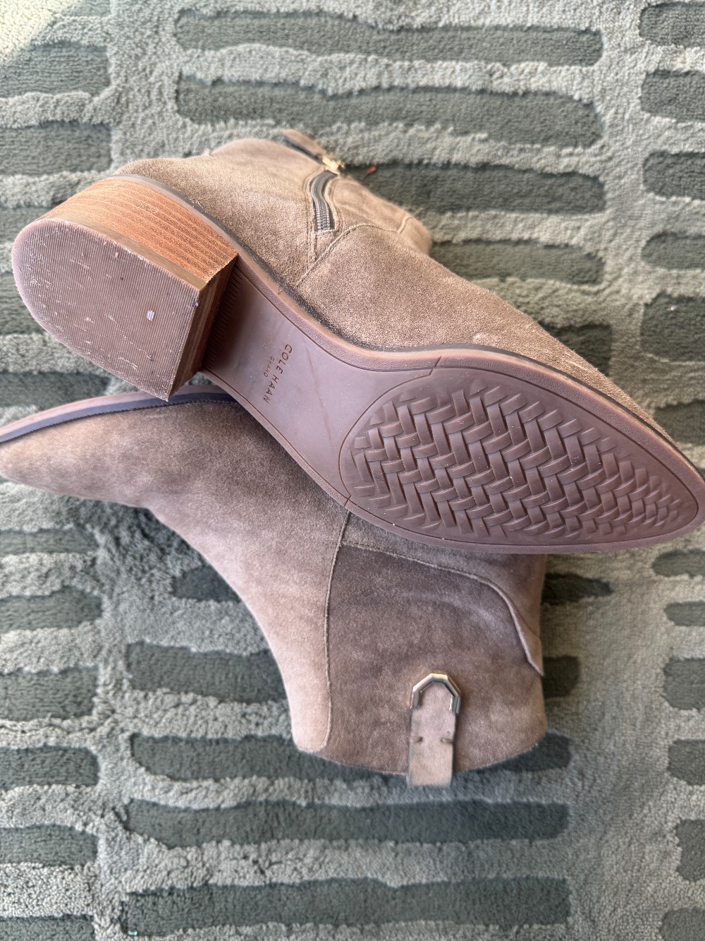 Cole Haan suede booties