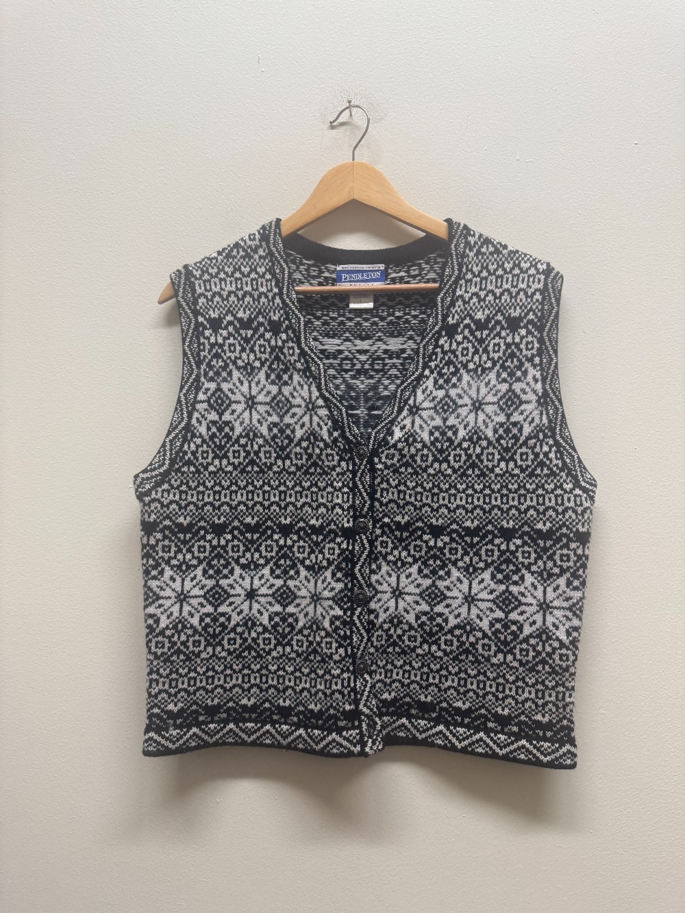 Pendleton wool vest
