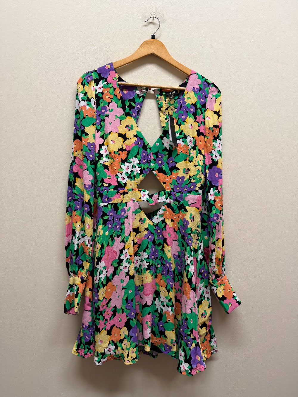 AFRM long sleeve midi dress NWT