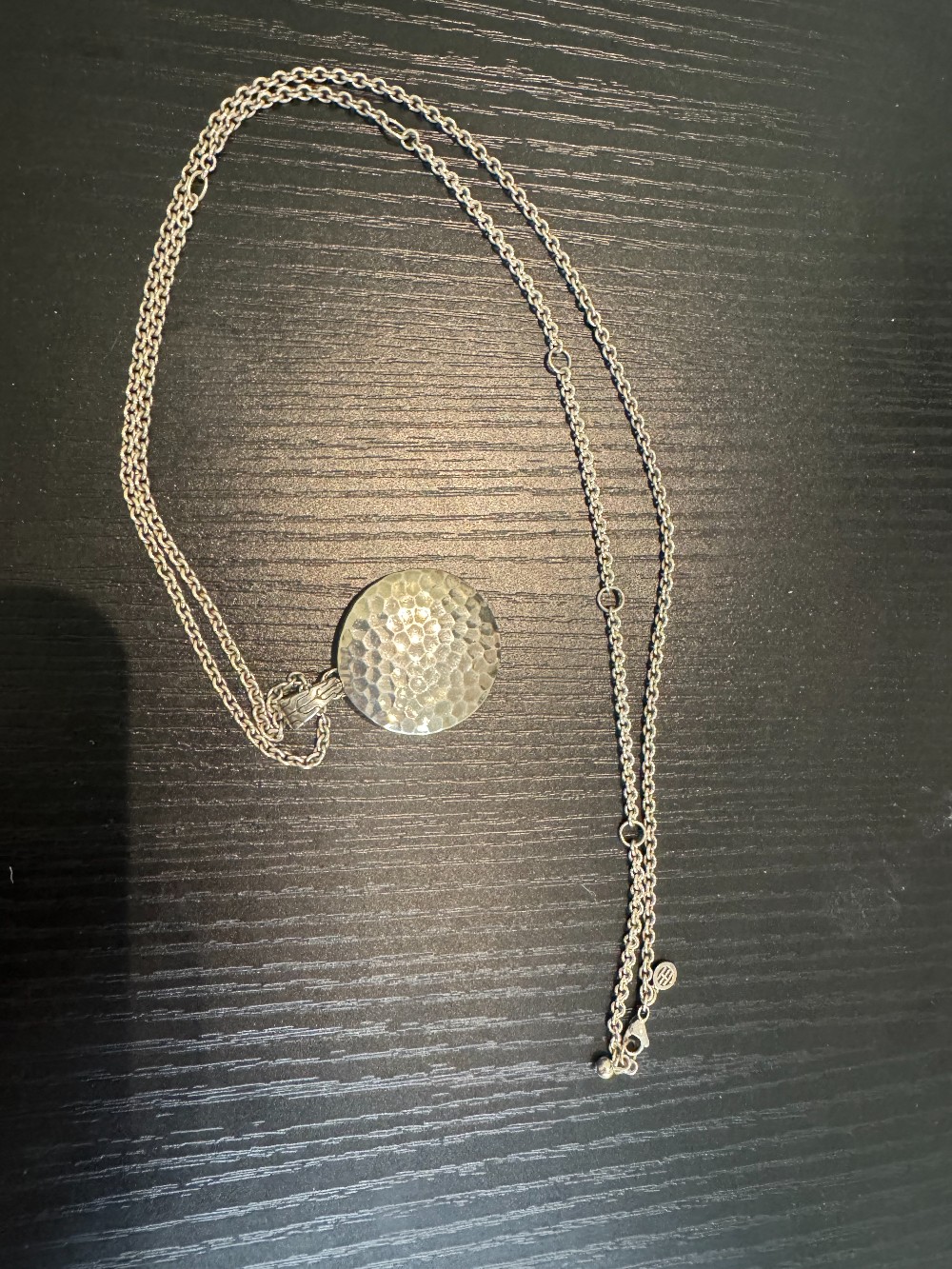 John Hardy 925 volcano dot pendant neclace