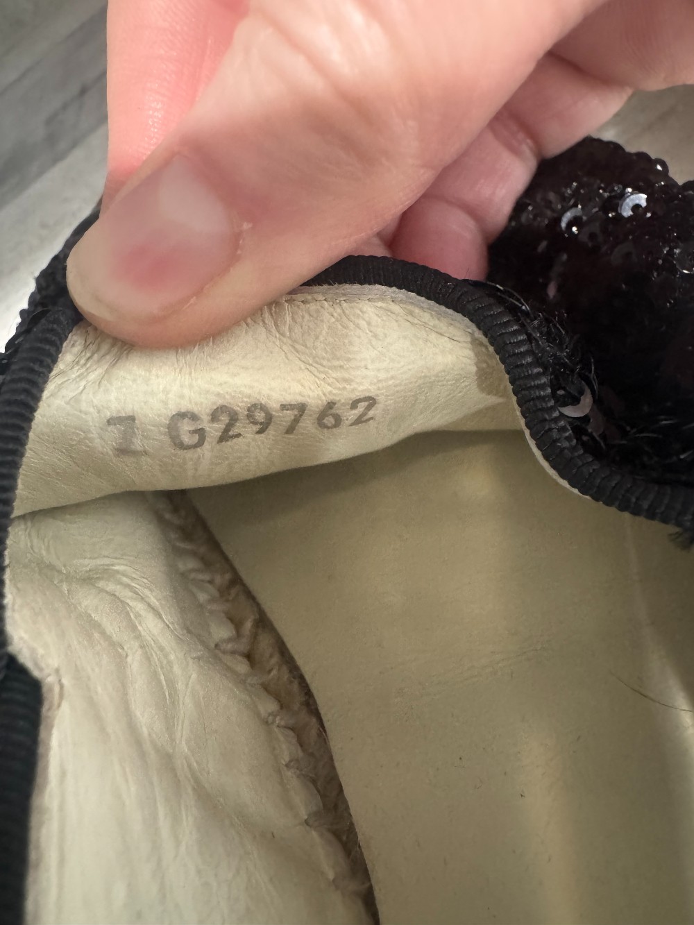 Chanel tweed patent sequin goatskin espadrille