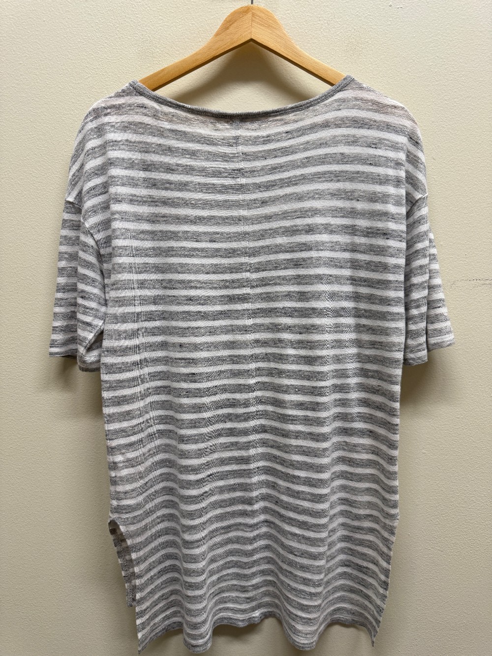 Banana Republic short sleeve striped shirt