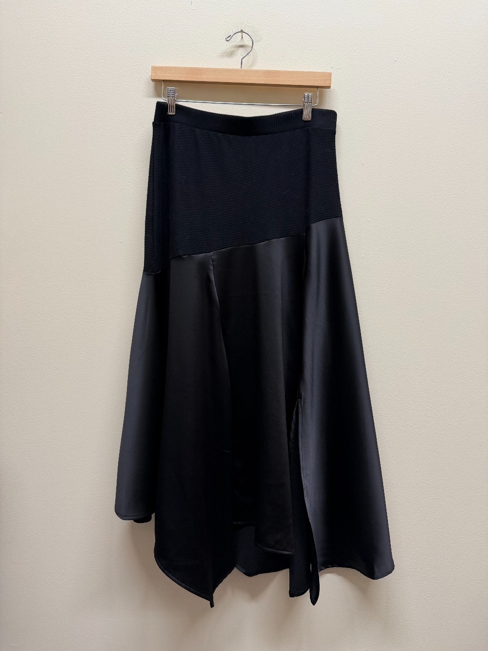 Allsaints silk maxi skirt