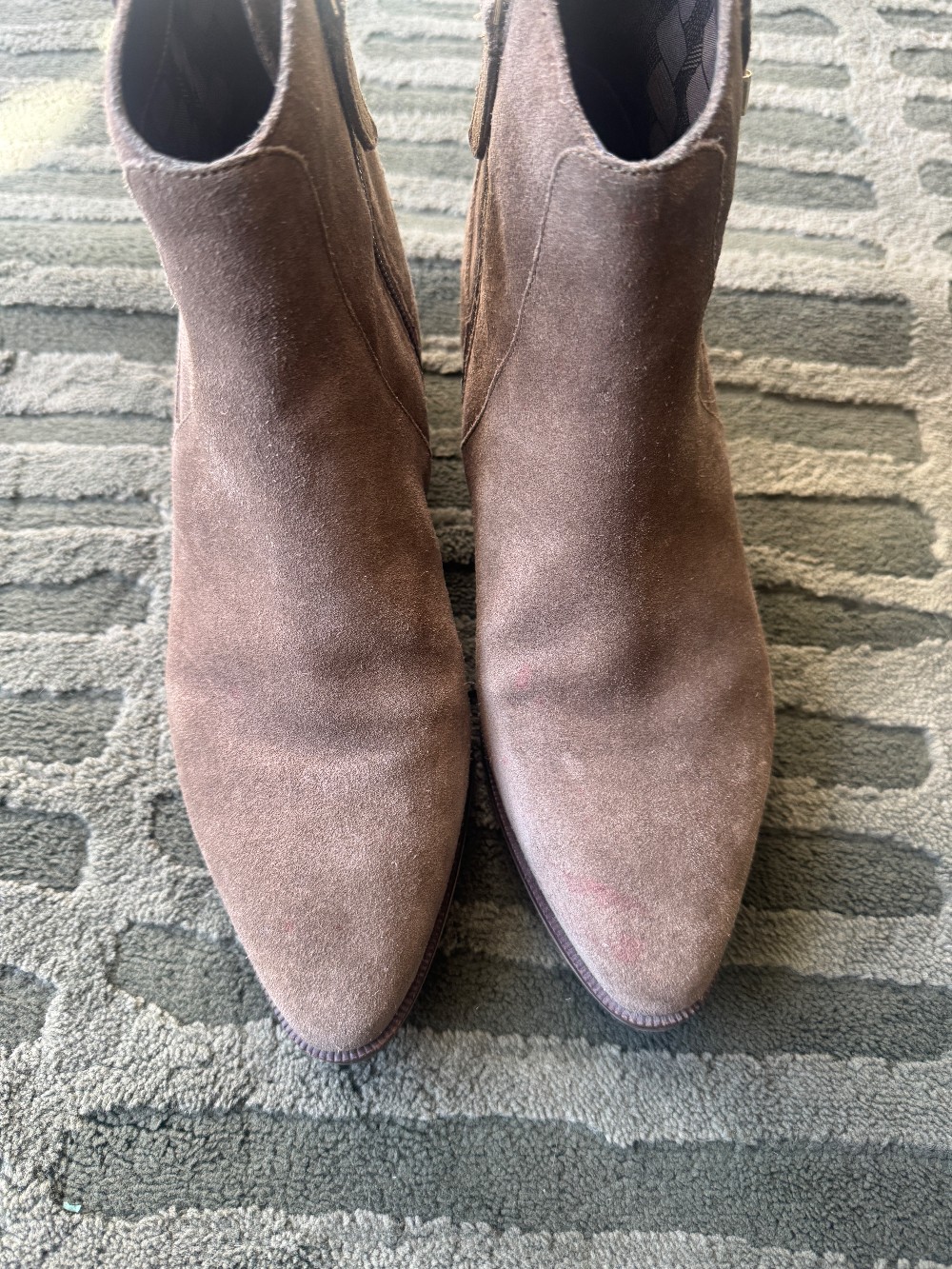 Cole Haan suede booties