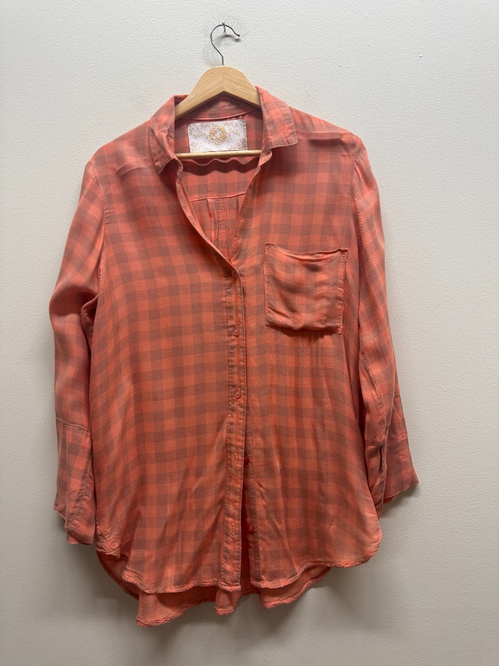 Bella Dahl long sleeve button down shirt
