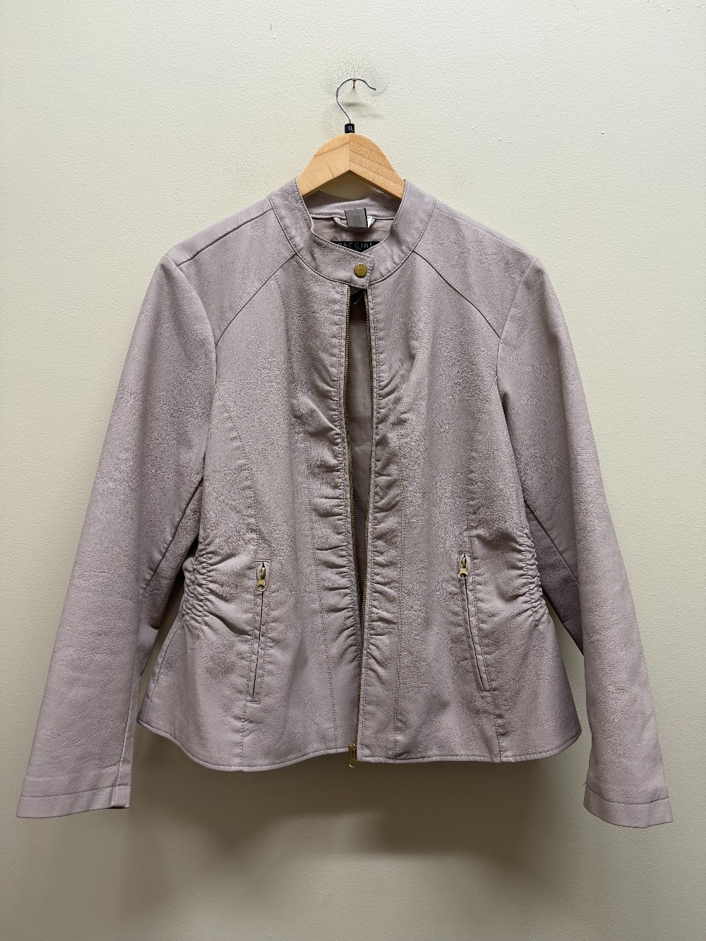 Baccini leather jacket
