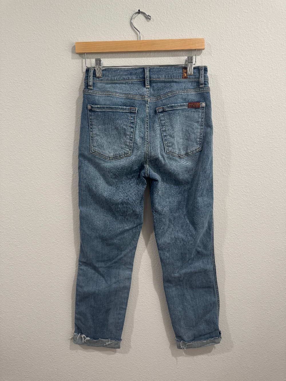 7 For All Mankind blair fit crop jean