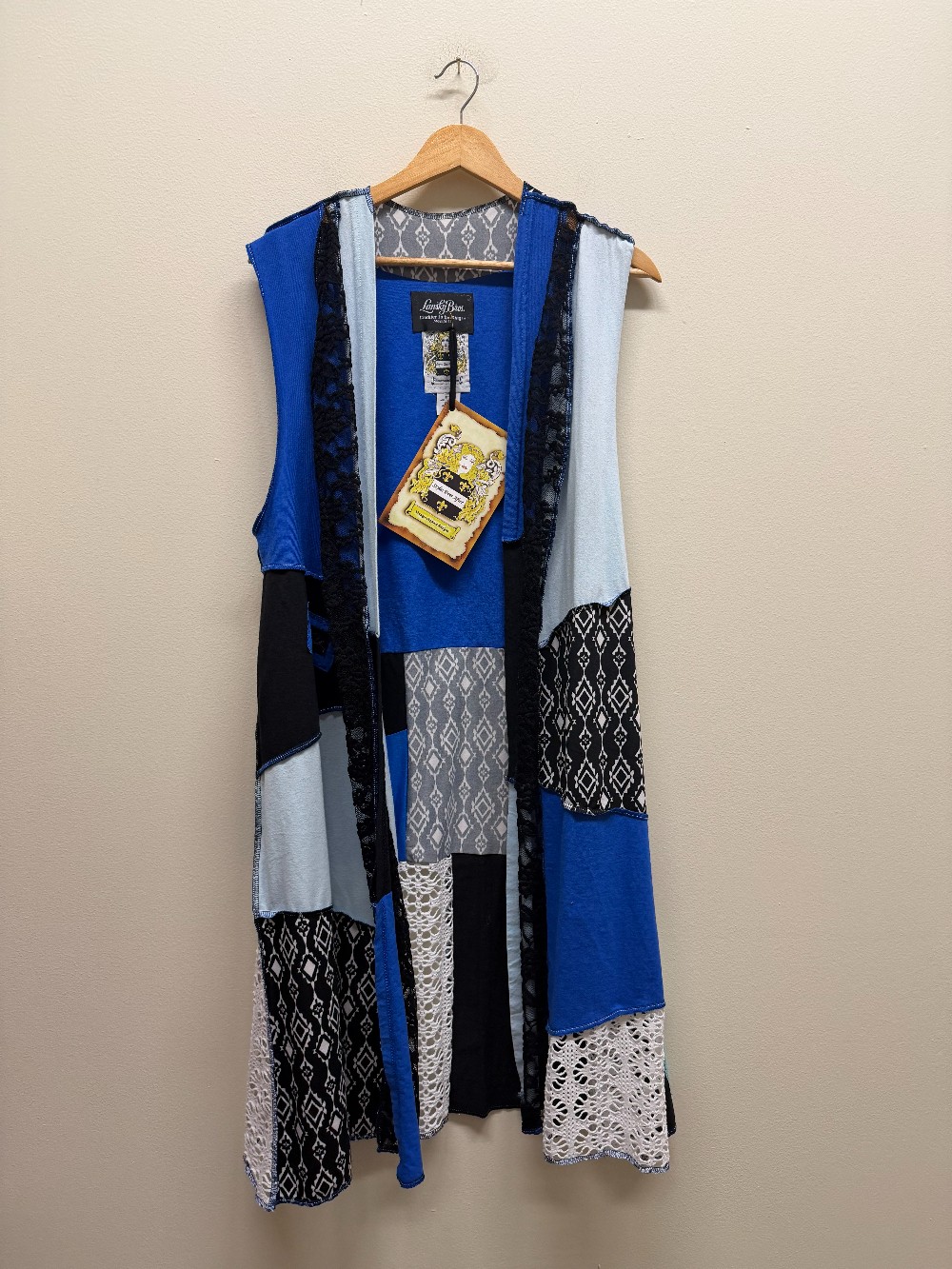 Lansky Brothers one of a kind duster vest