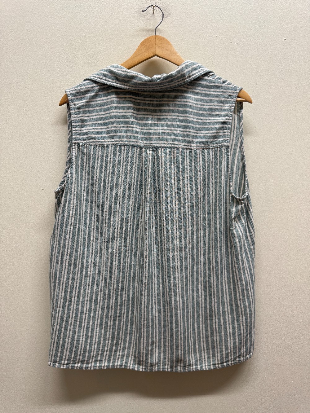 Casa Cabana linen blend sleeveless top