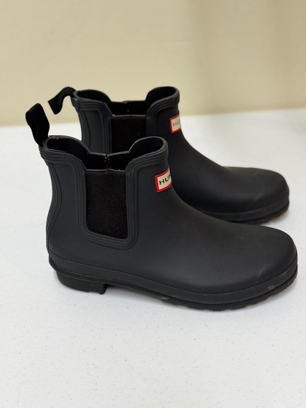 Hunter ankle rain boots
