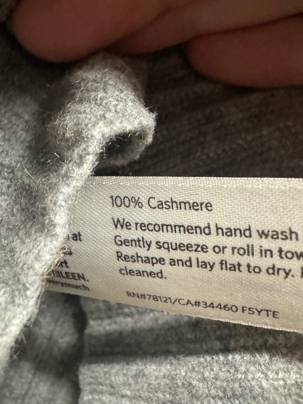 Eileen Fisher cashmere turtleneck sweater