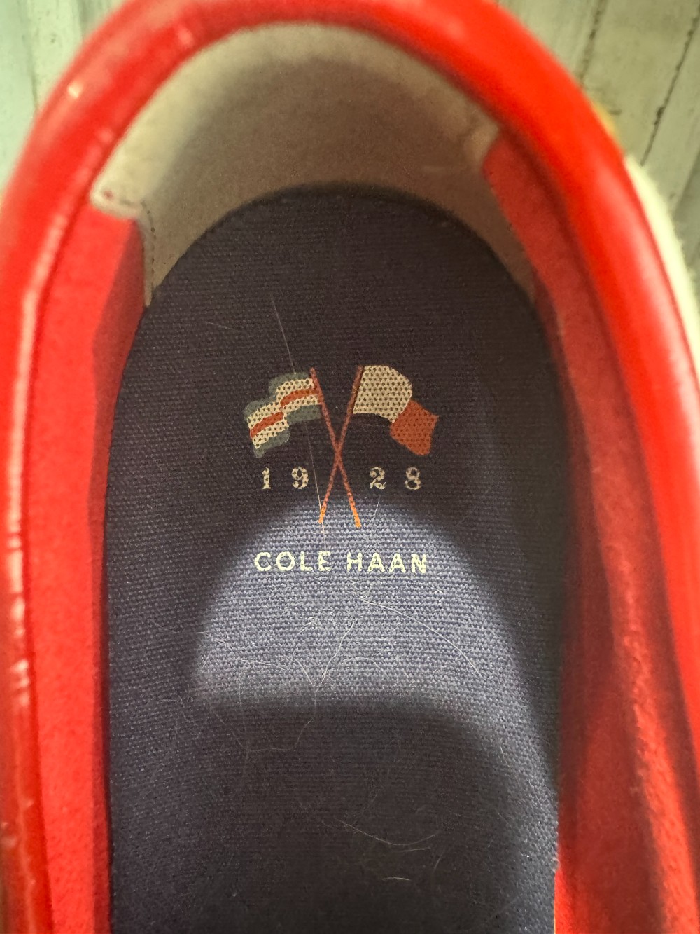 Cole Haan leather boat shoes