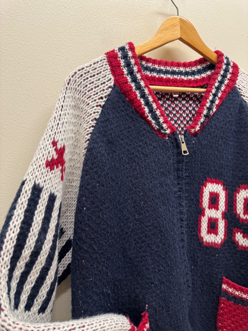 Bailey Rose knit zip sweater