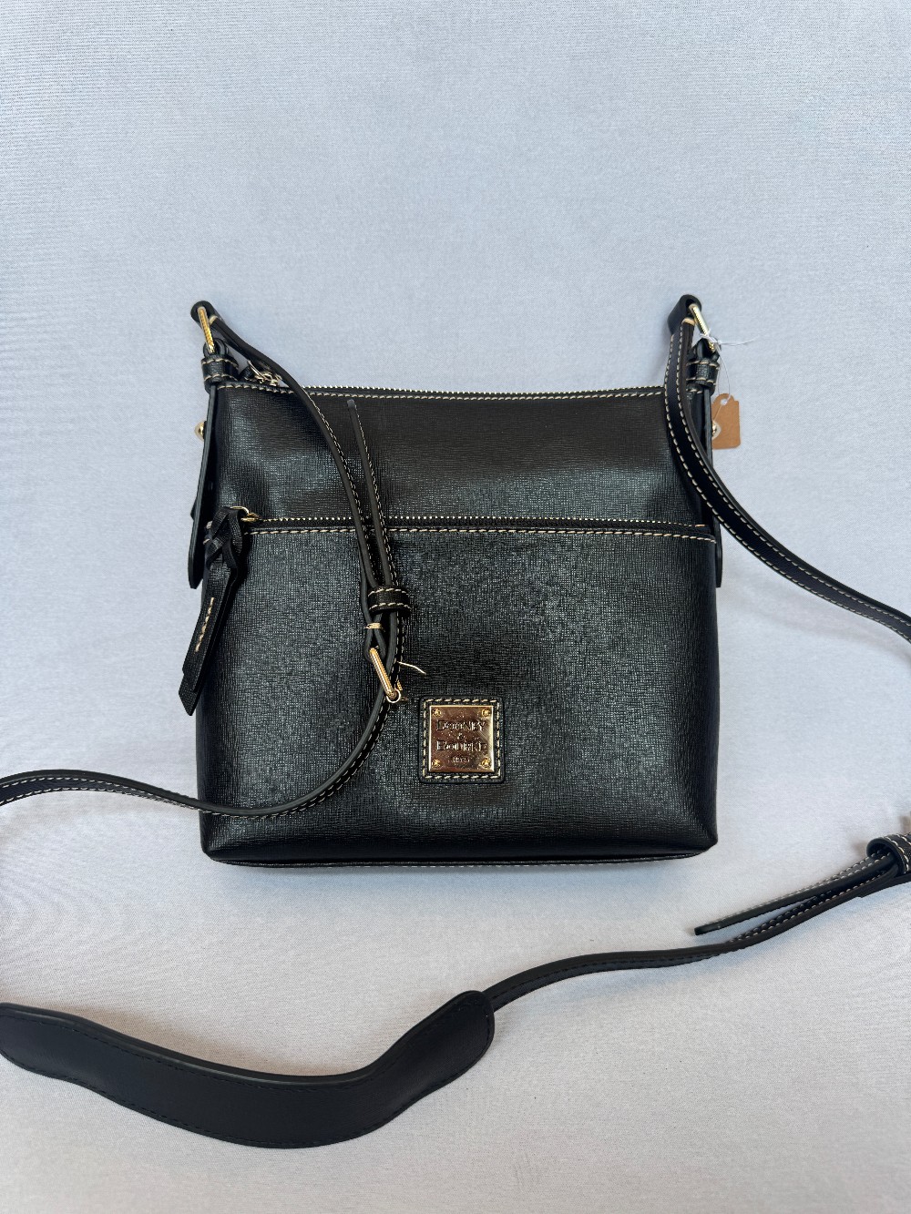 Dooney & Burke pebbled leather crossbody bag
