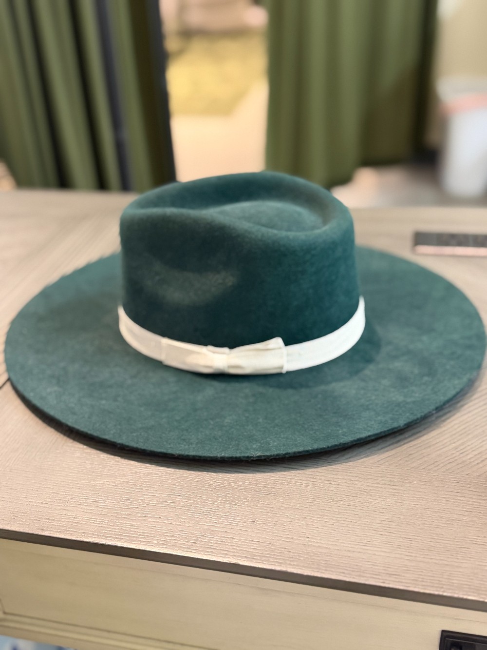 Charlie 1 Horse felt flat brim hat