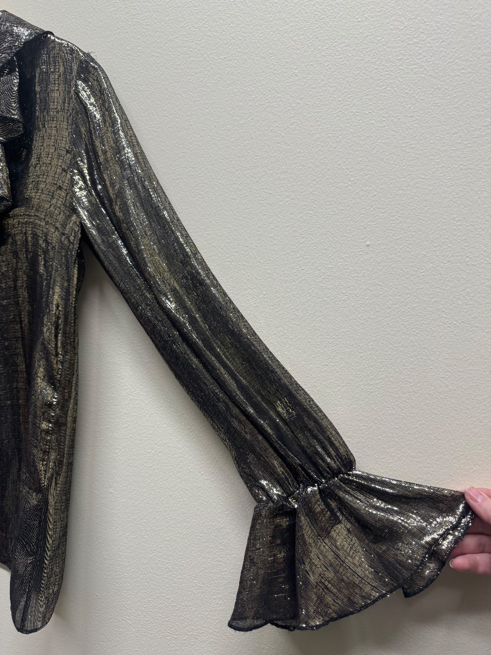 Alice & Olivia ruffle blouse