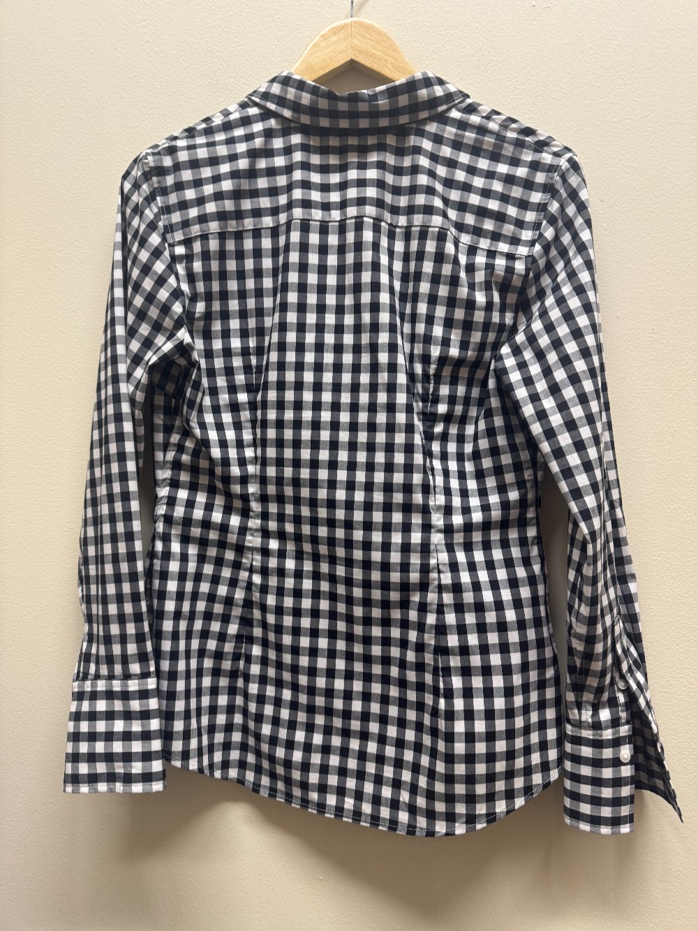 Banana Republic checkered button down shirt