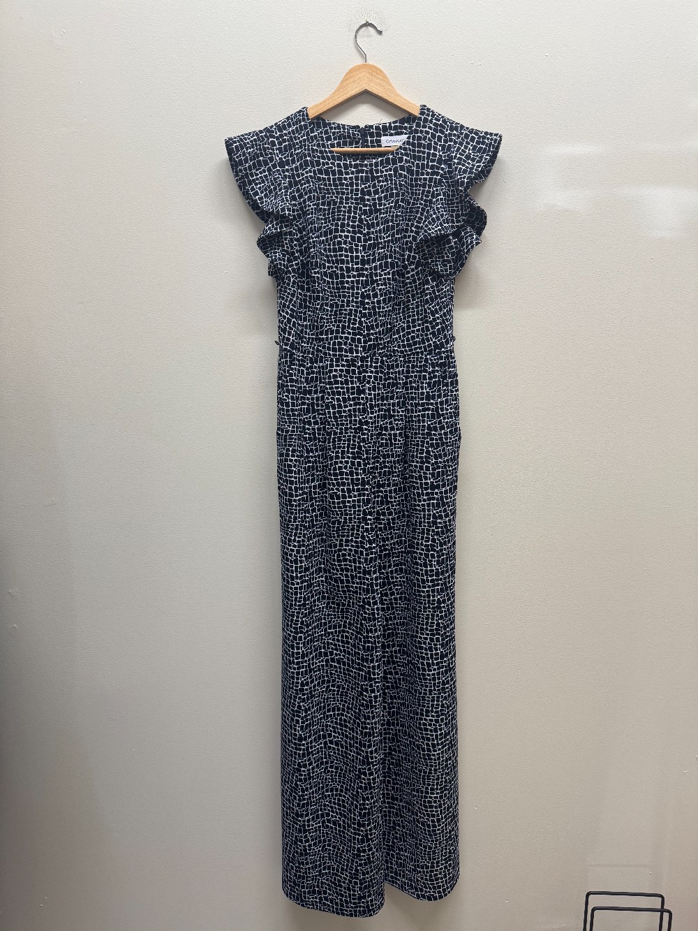 Calvin Klein cap sleeve jumpsuit