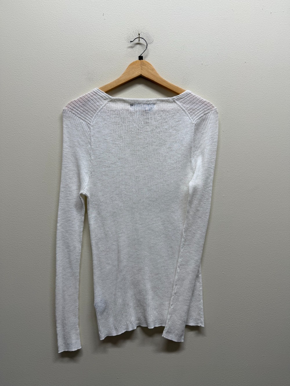 360 Sweater cotton vneck long sleevetop