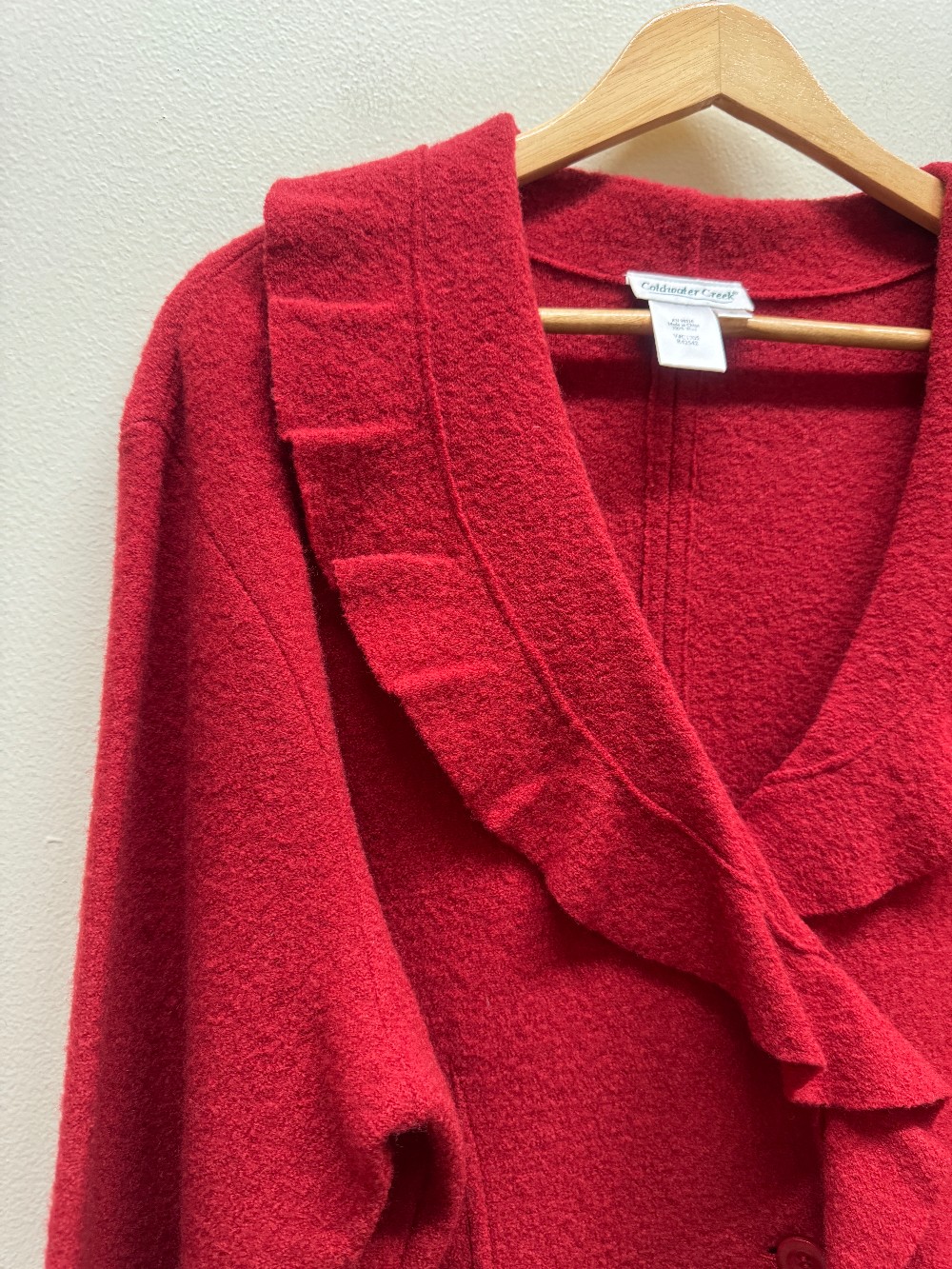 Coldwater Creek button blazer