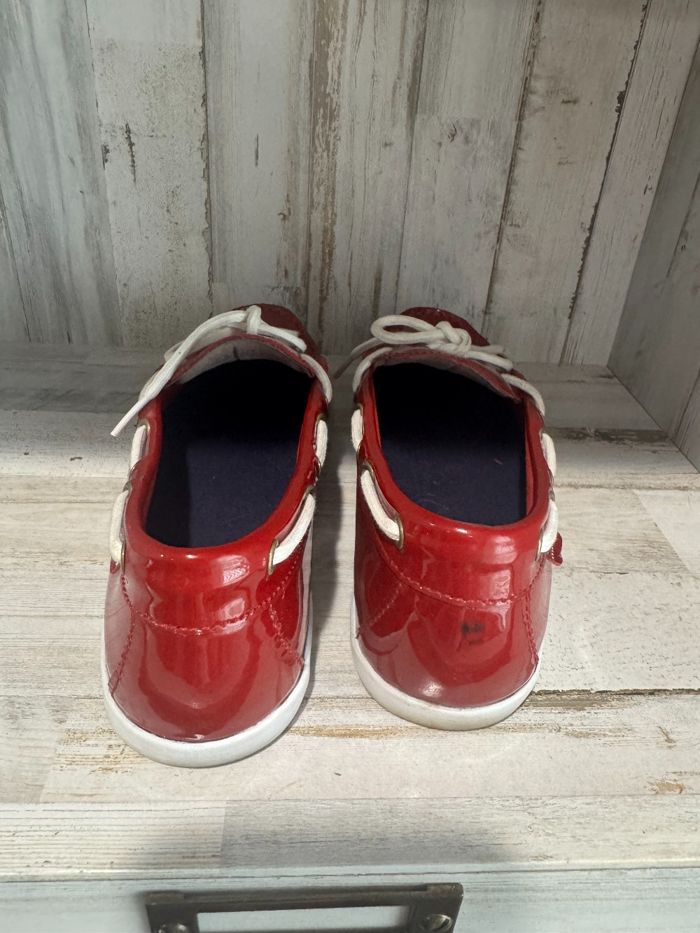 Cole Haan leather boat shoes