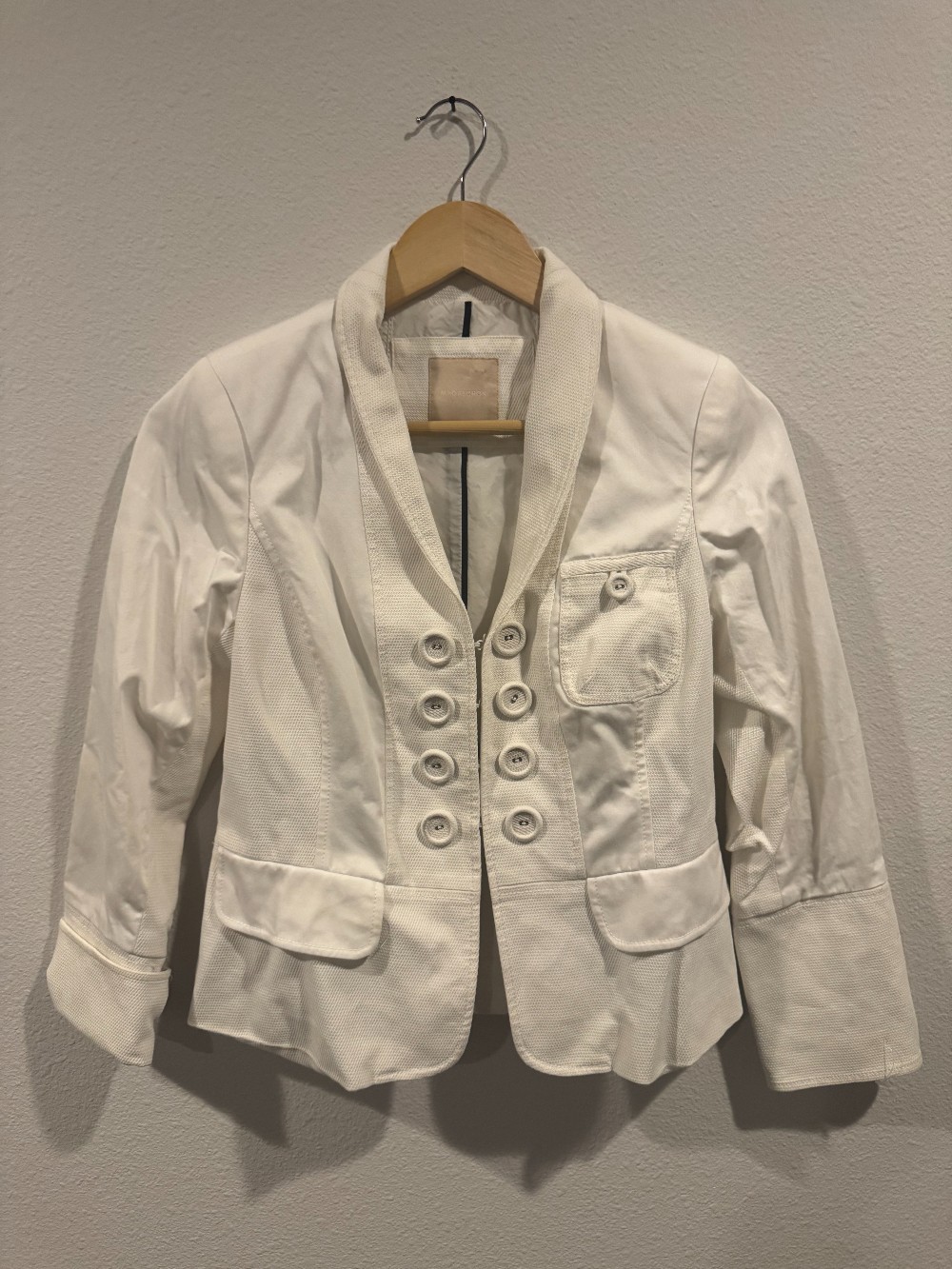 Magaschoni 3/4 sleeve blazer