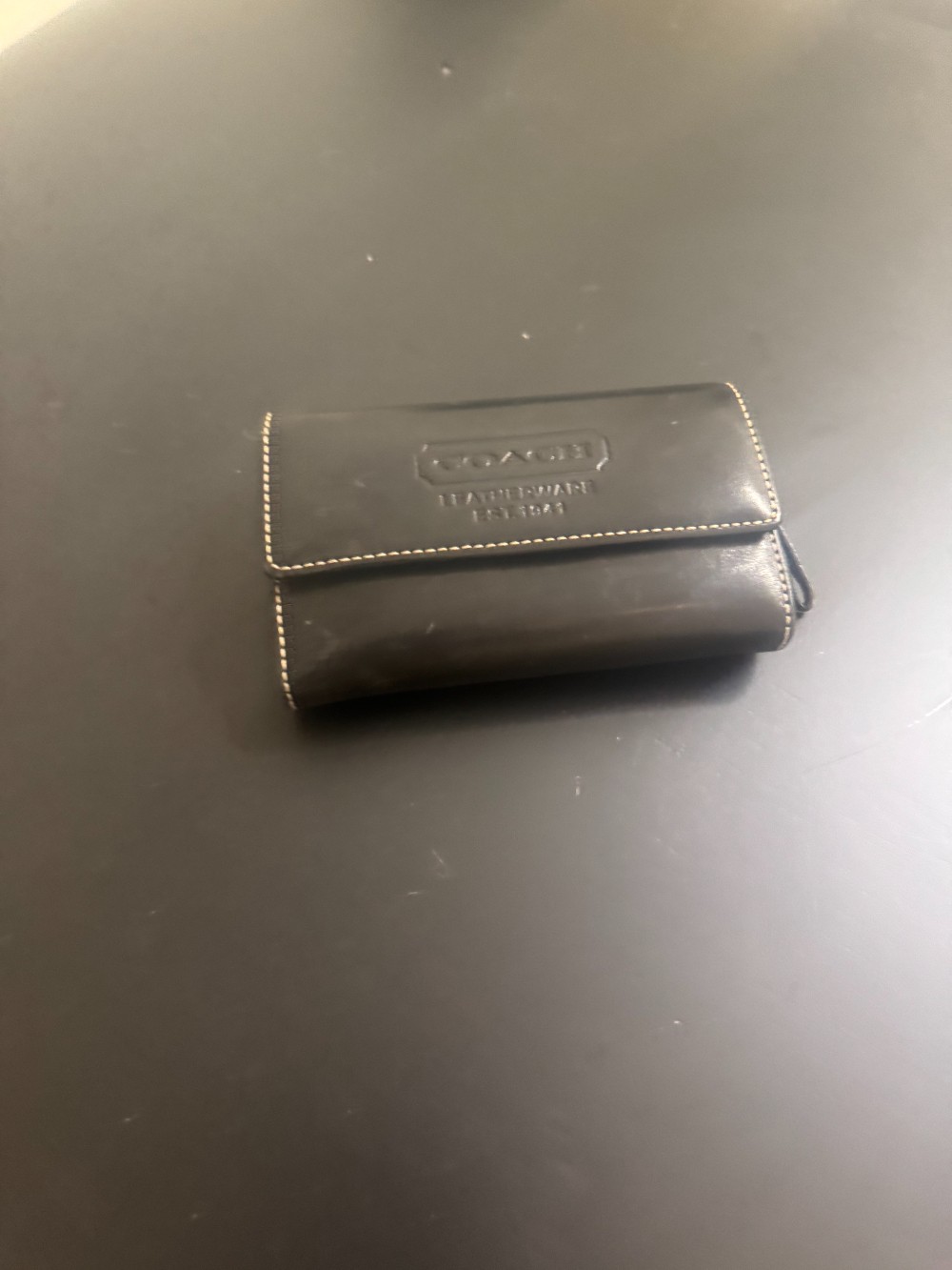 Coach snap wallet
