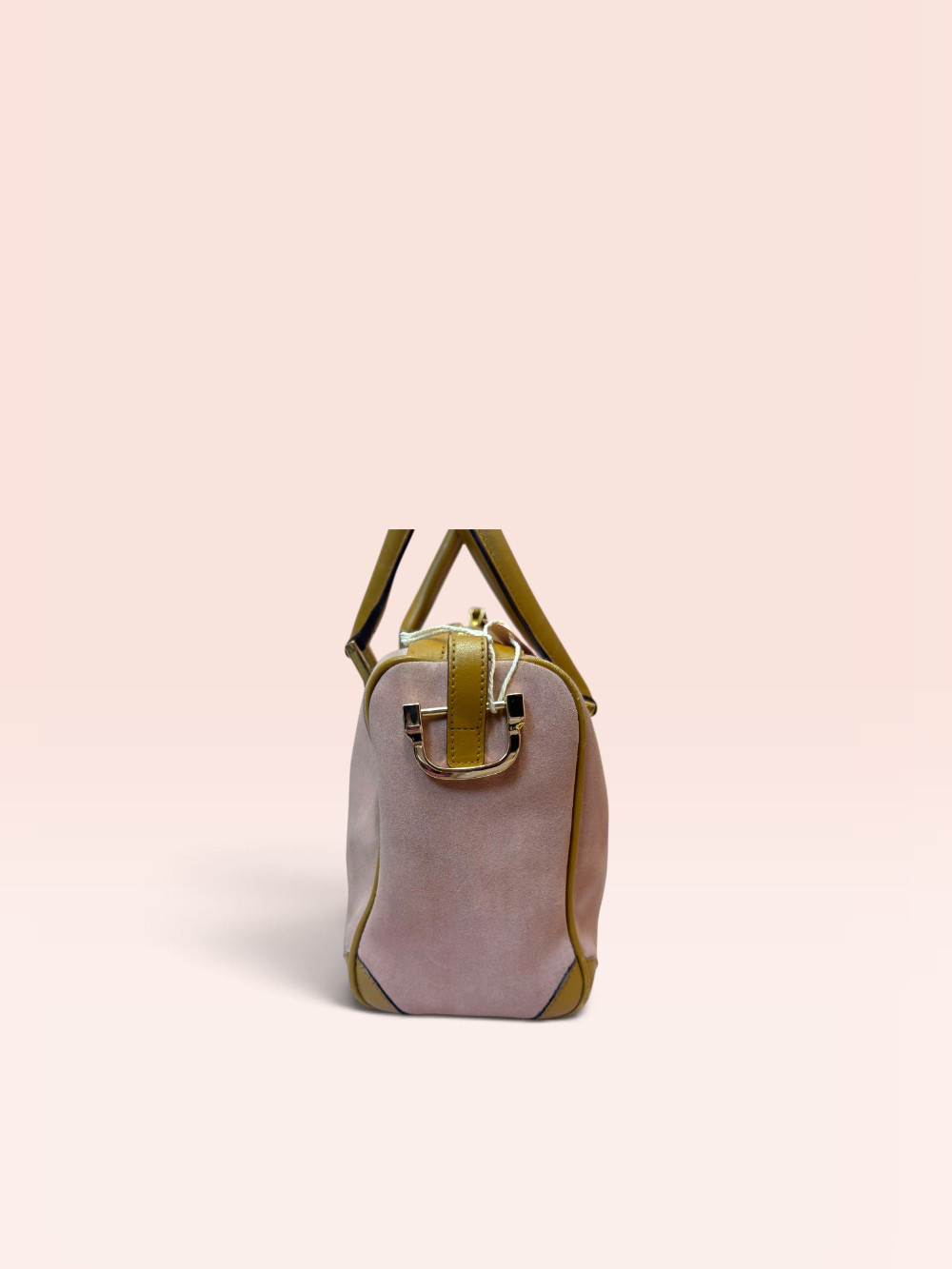 SUEDE BOSTON BAG